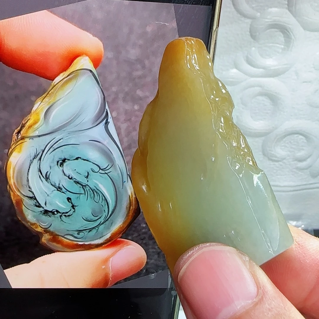 未镶嵌定制翡翠缅甸天然A货翡翠含老师工艺