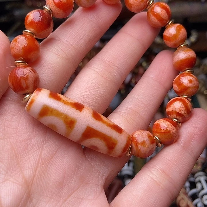 玛瑙/玉髓未镶嵌手链