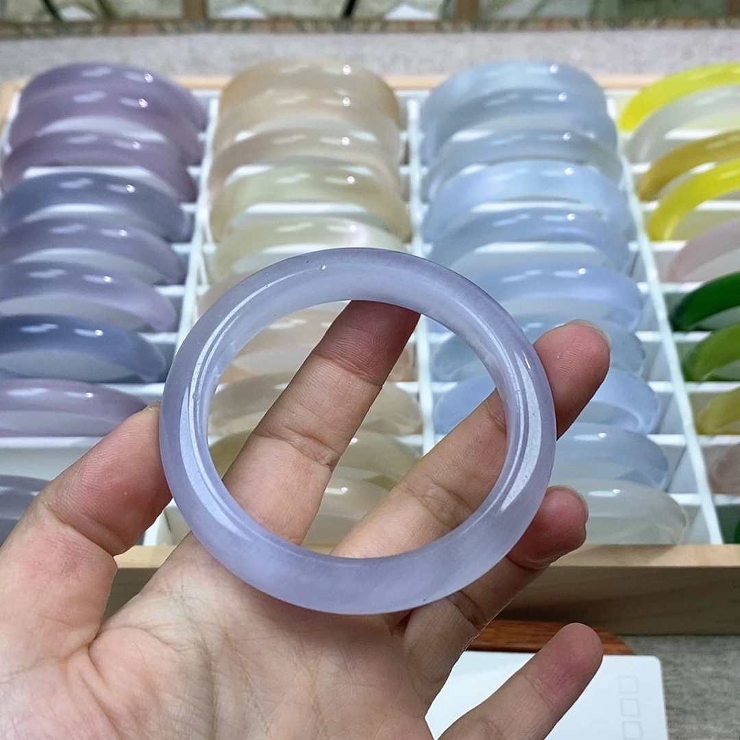 石英质玉未镶嵌手镯53-2