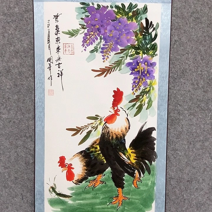国画刘国华手绘作品111