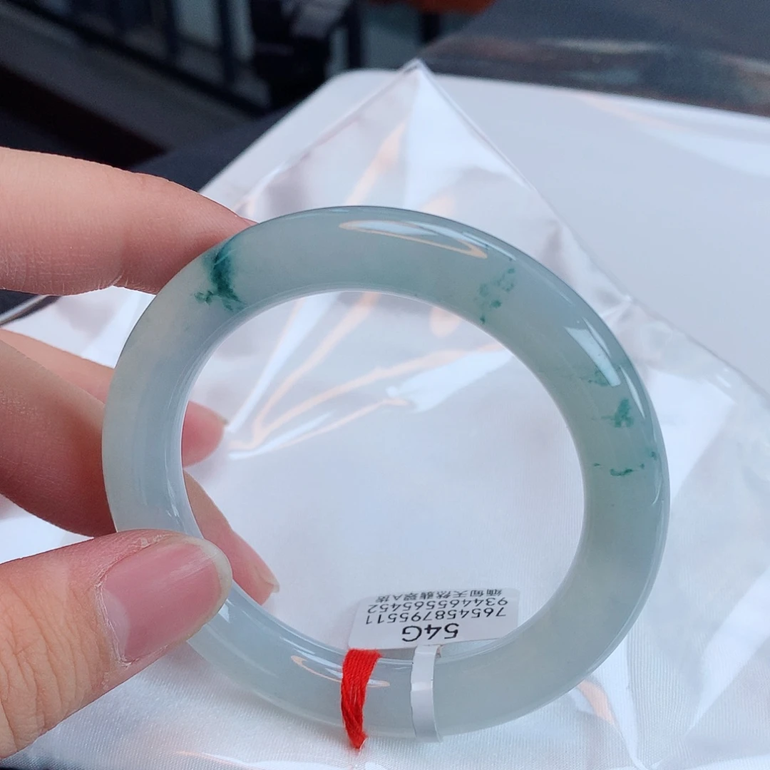 翡翠手镯未镶嵌天然缅甸翡翠A货手镯