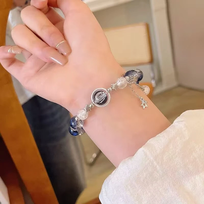 合金手链 银河。新款超仙星星手链小众设计显白百搭甜美闺蜜手串