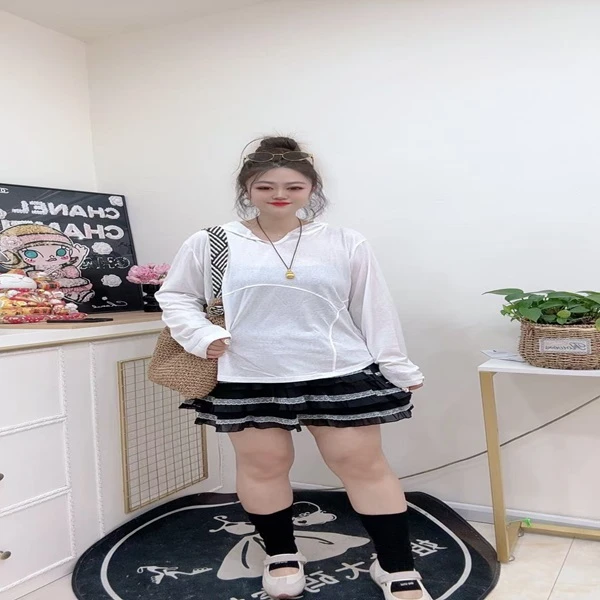 1653彩色帽款防晒衫