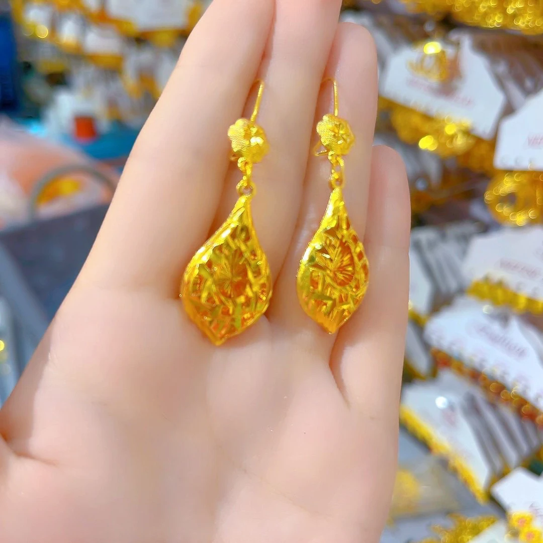 铜合金耳饰 新款耳环精美百塔气质时尚复古女款