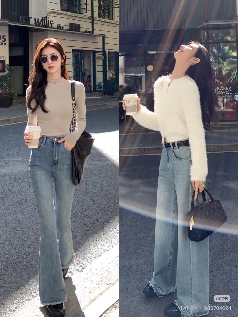 2025韩版春款女牛仔裤（精品无瑕疵）