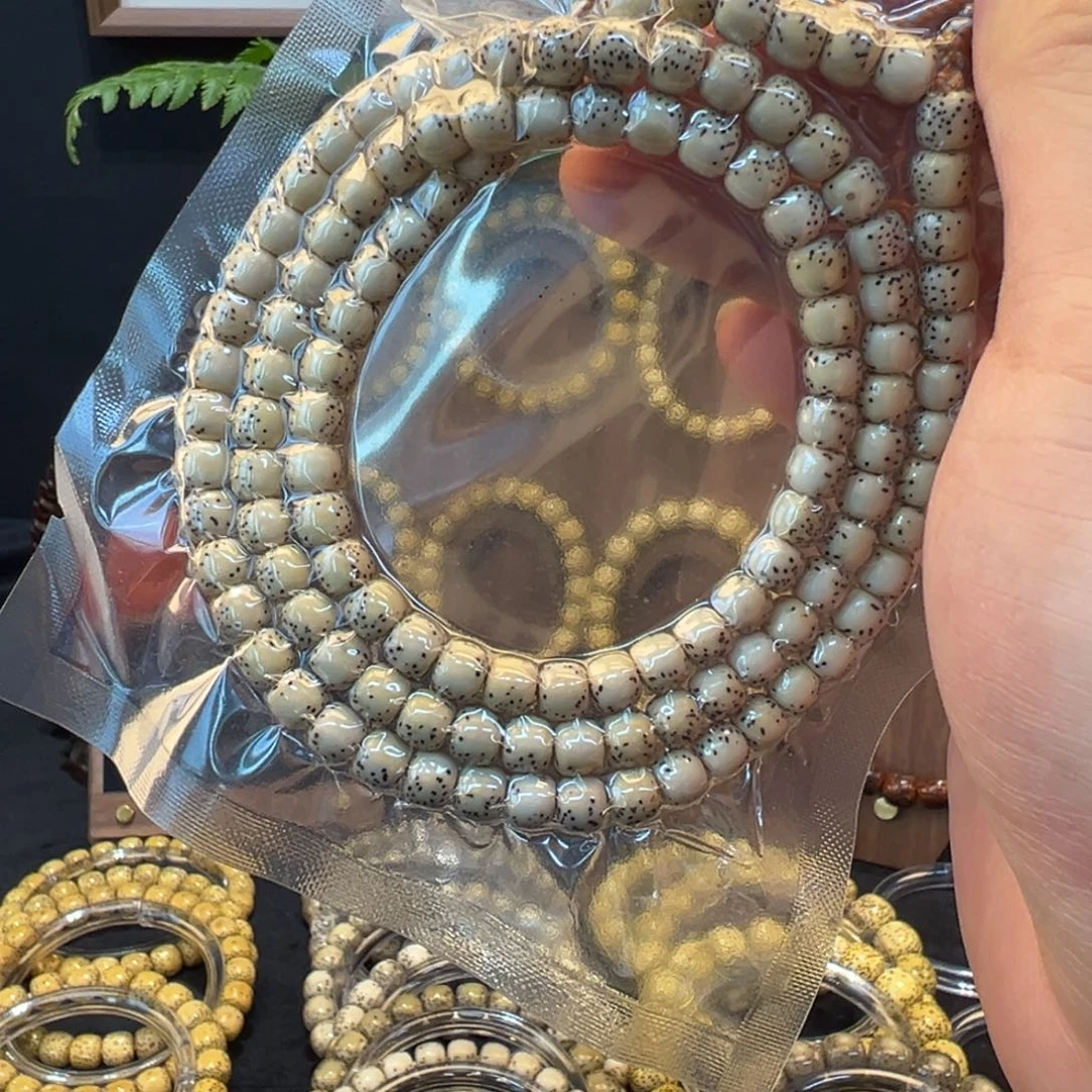 星月菩提手串半壁留白