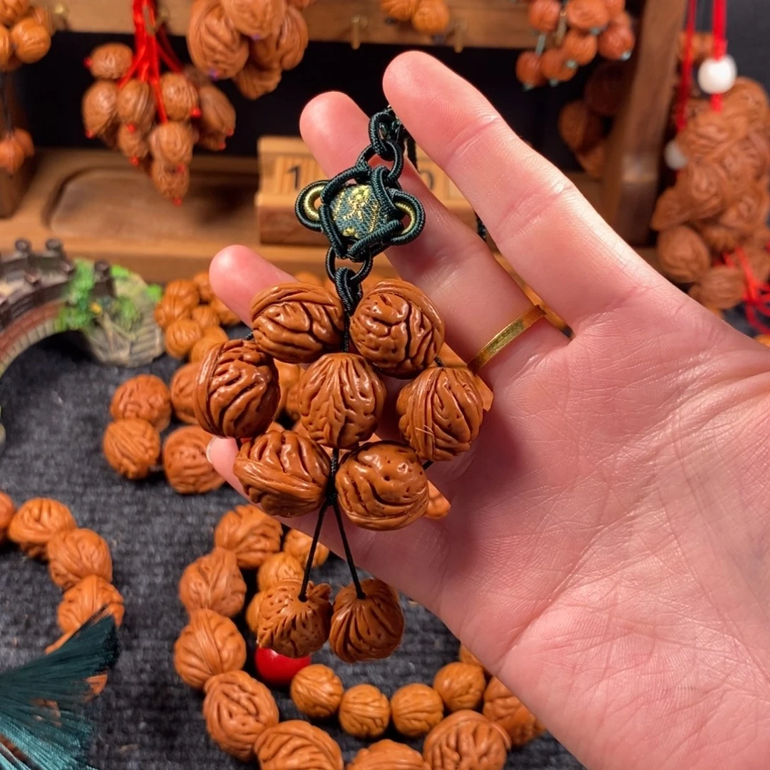 吊坠桃核2链接桃枭挂件