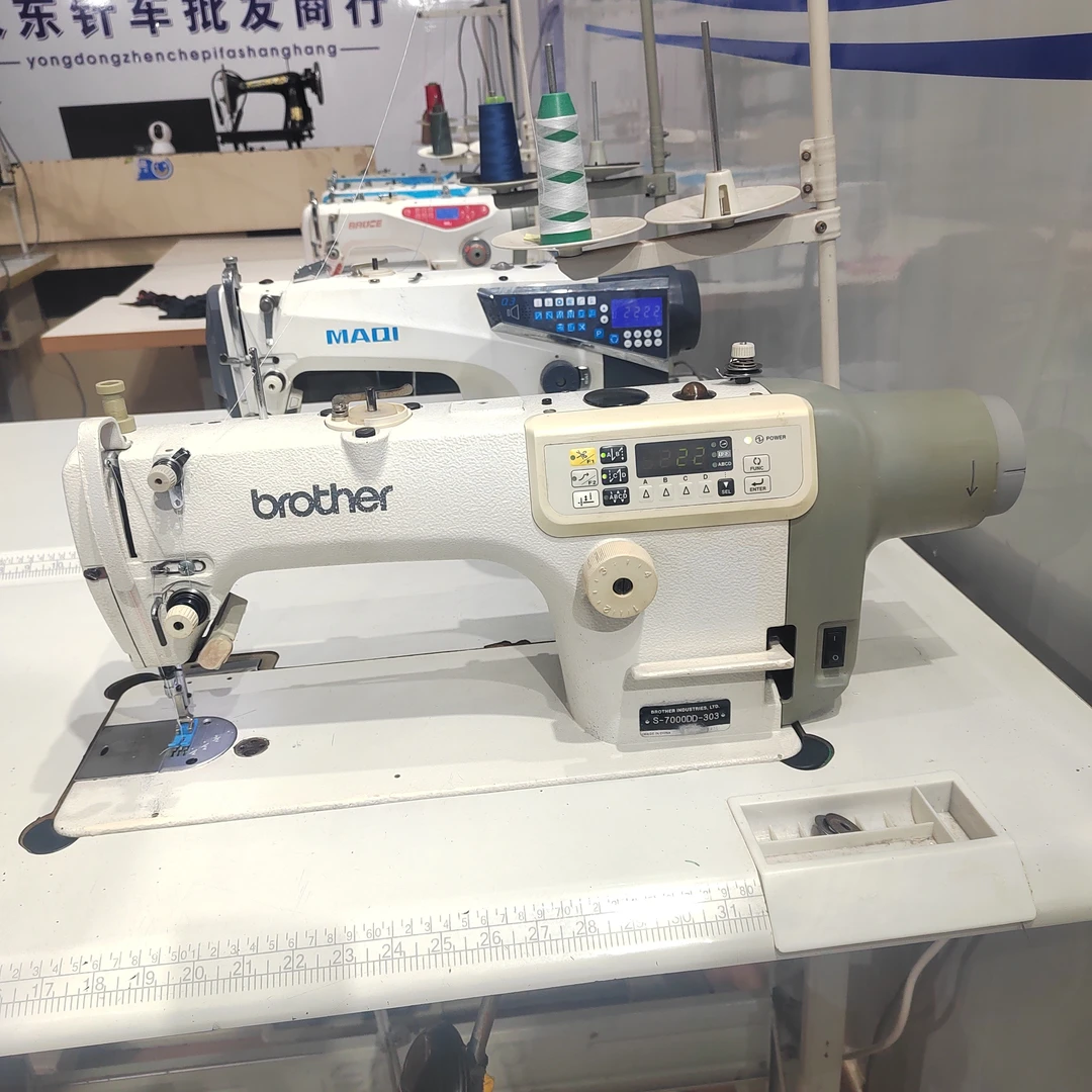 《进口兄弟》电脑一体工业缝纫机可家用厂用