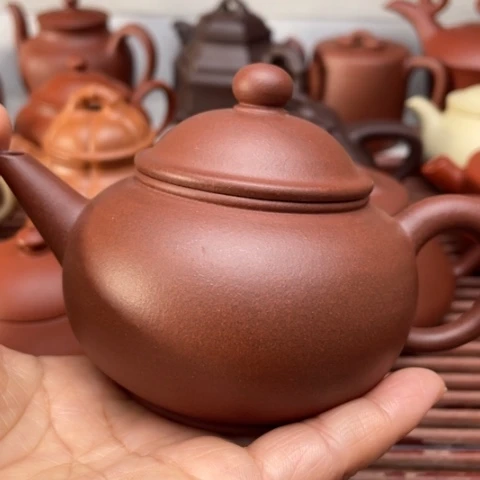 紫砂茶壶随**说紫砂壶等全手工微瑕