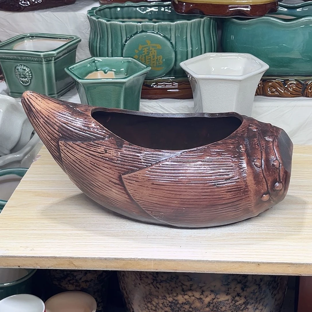 陶瓷绿植多肉微瑕花盆