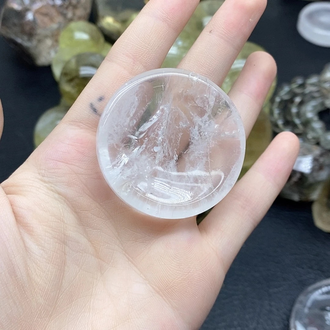 未镶嵌珠宝半成品水晶25水晶石