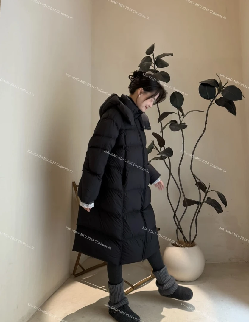 XIAOMEI ｜（泡芙）中长款显瘦羽绒服-1351