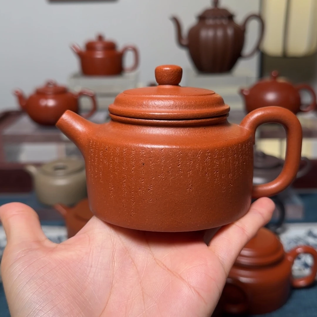 紫砂茶壶全手工德中降坡泥