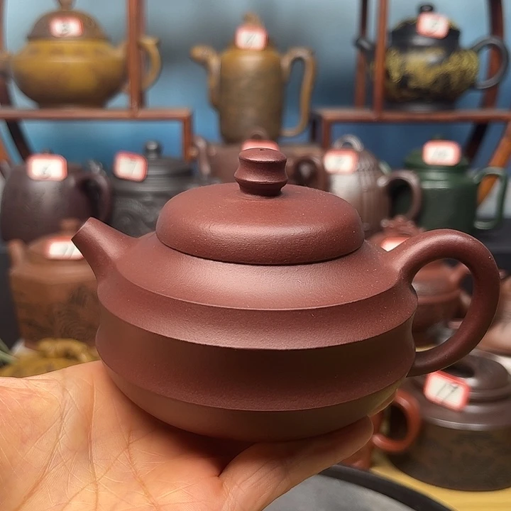 茶壶紫砂微瑕不带证书礼盒200cc
