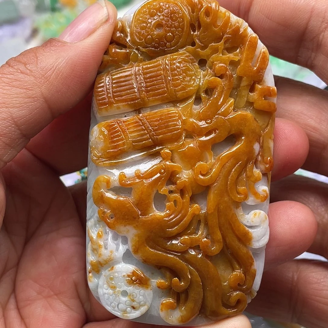 颈饰未镶嵌翡翠翡玉缘翡翠