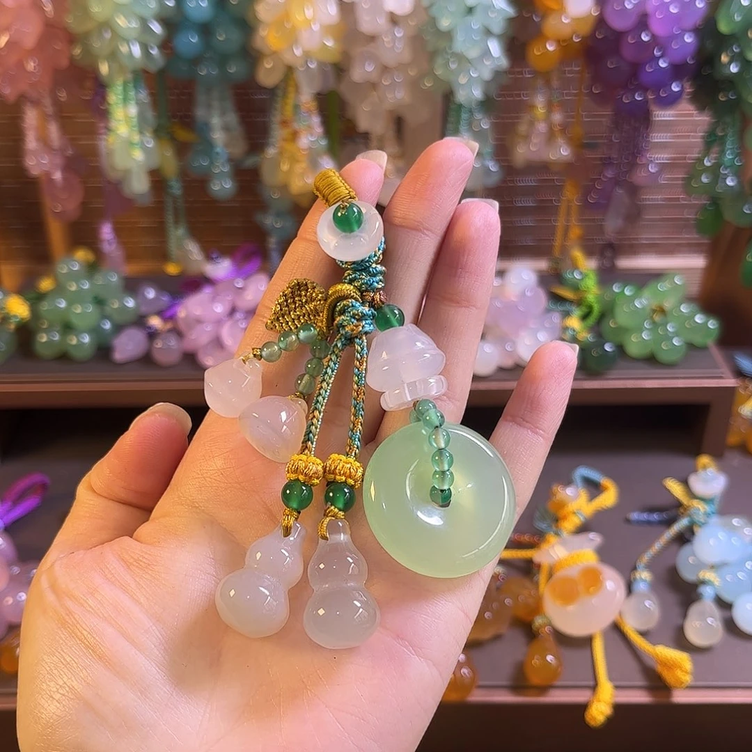 玛瑙/玉髓未镶嵌车挂