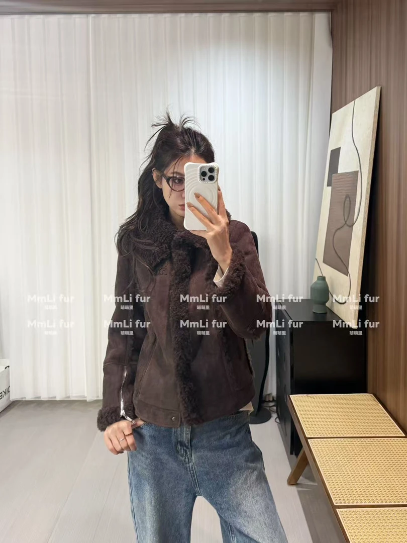 【萌萌里】MMLi CLOTHES miu里miu气100%羊毛外套 mm99666