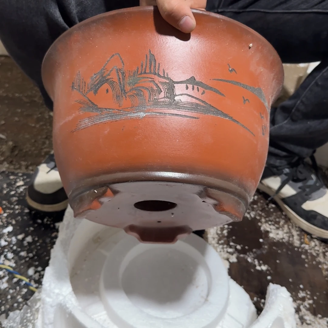 花盆紫砂口径25.15口径