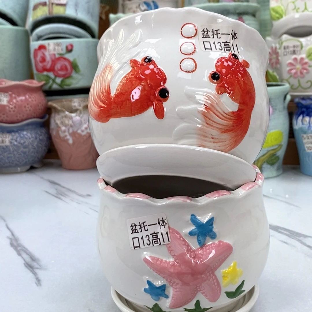 @夏西陶瓷花盆@@5938186