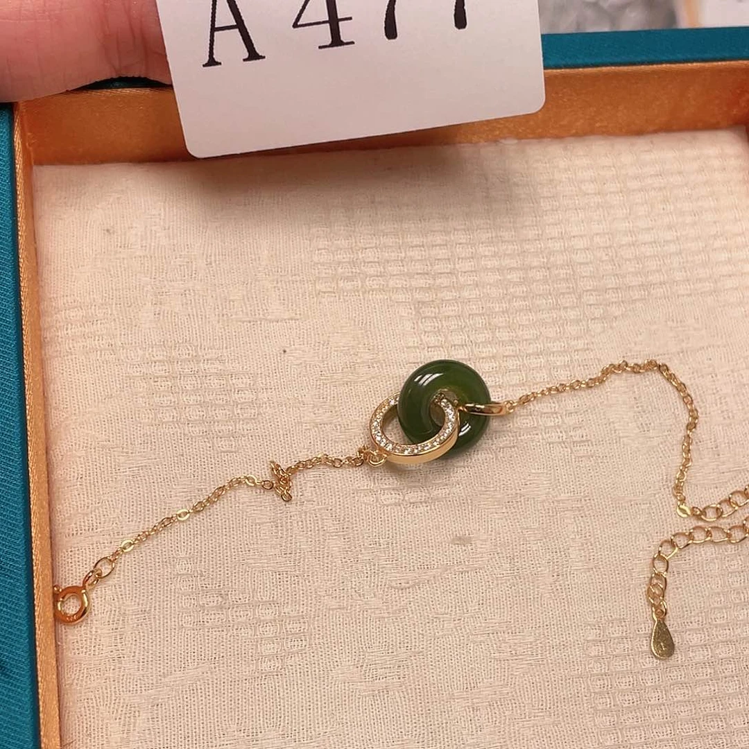 和田玉珠宝半成品未镶嵌A477