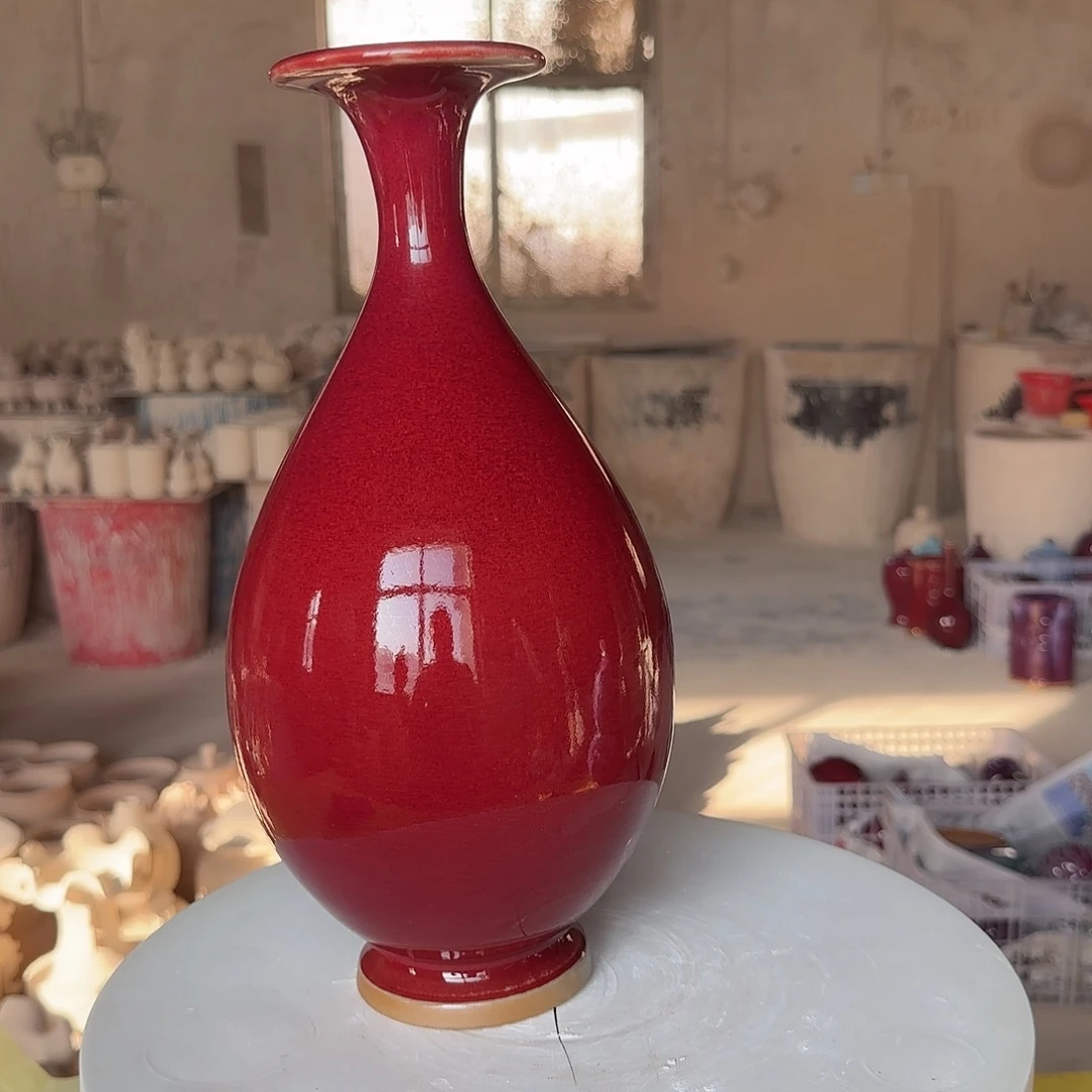 陶摆件郑家钧窑摆件