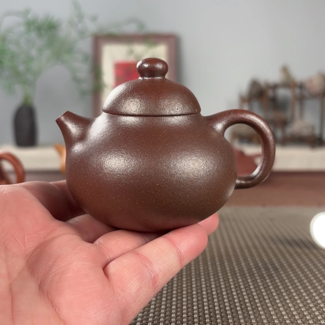 茶壶紫砂黄龙山原矿紫砂壶