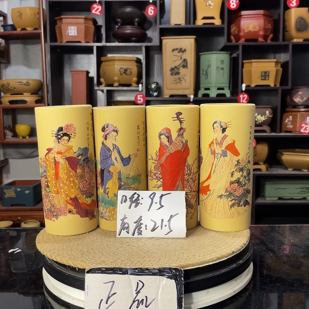 D-盆尚好紫砂花盆