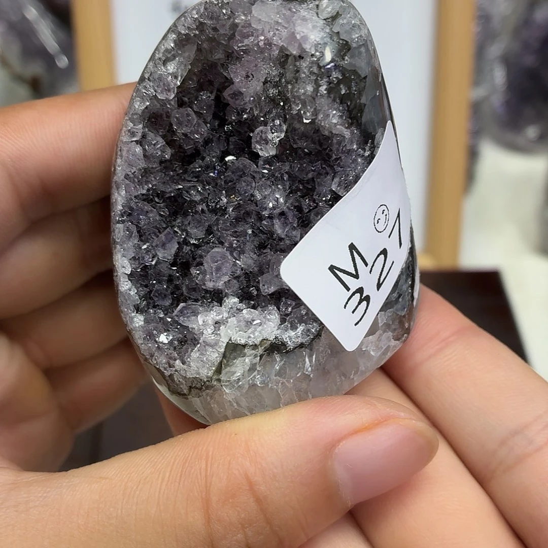 未镶嵌摆件紫晶水晶