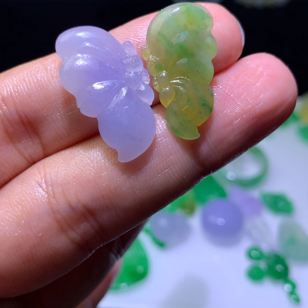 未镶嵌定制翡翠毛