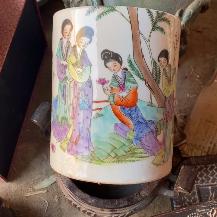 紫砂茶叶罐瓷器工艺品