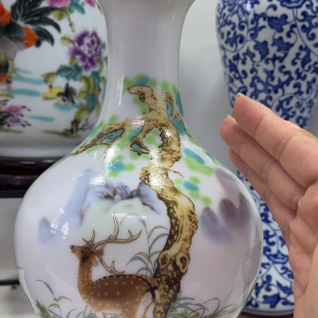 景德镇陶瓷花瓶摆件