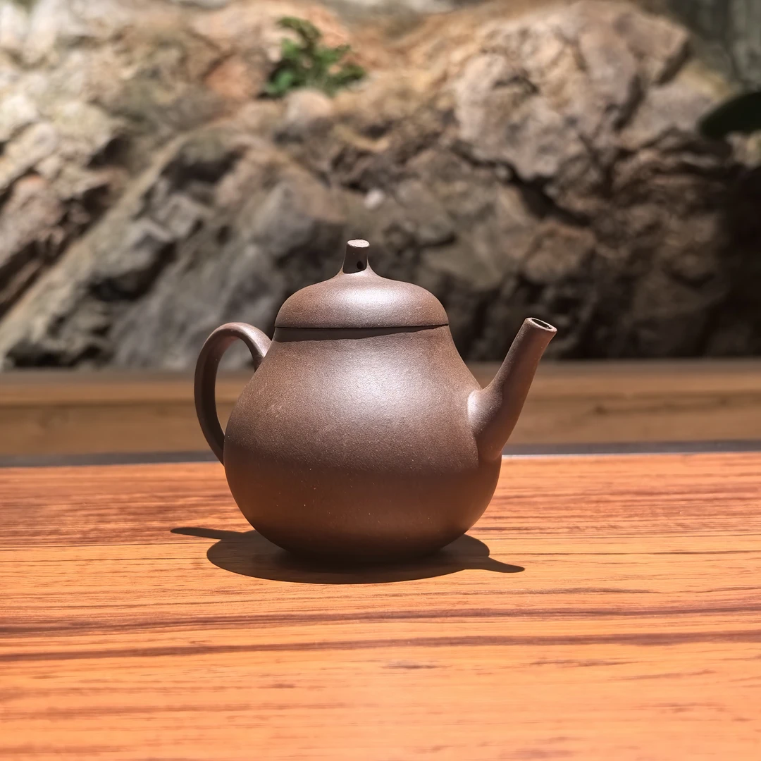 中午场福利3004紫砂壶原矿孤品梨形壶170ml