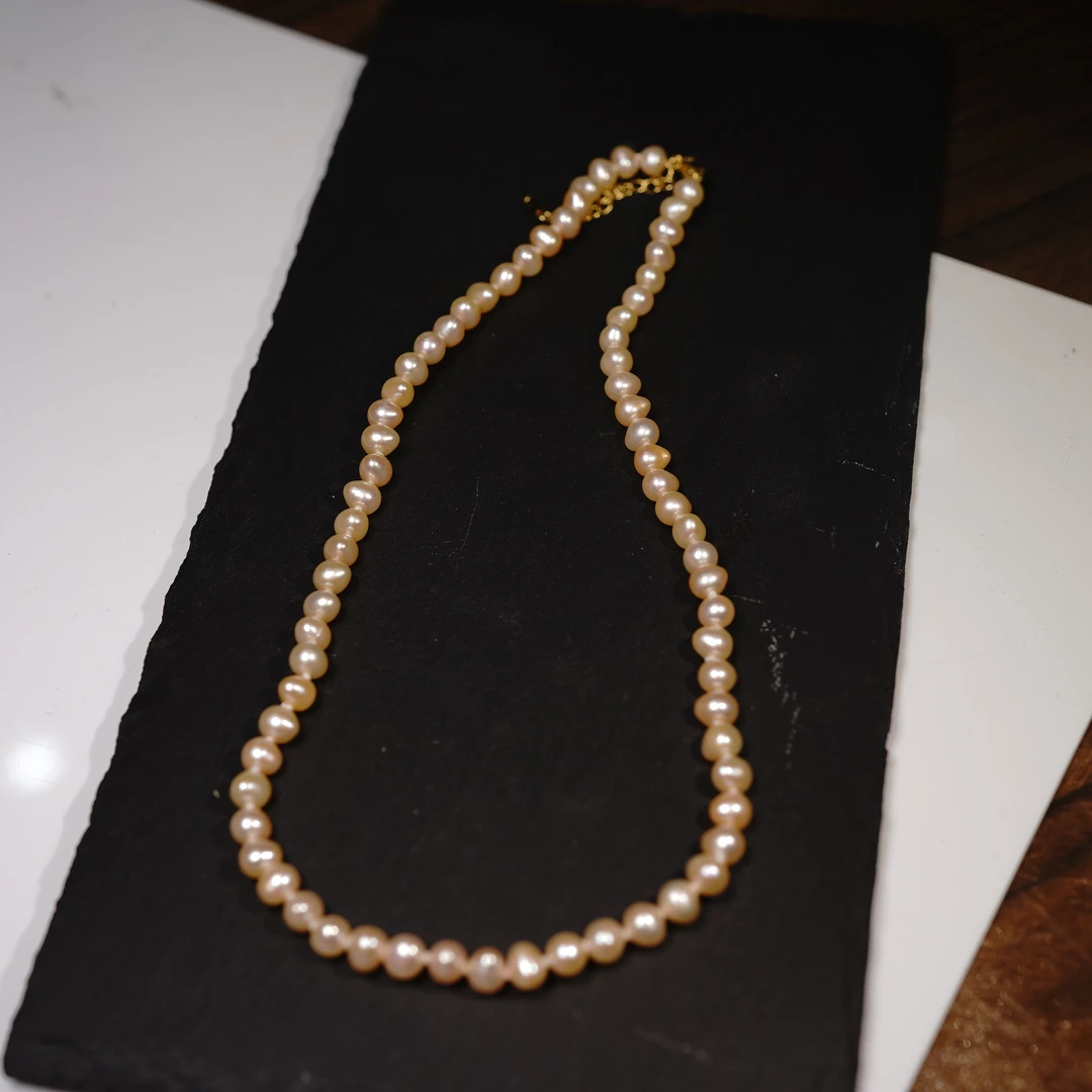 珍珠中国红项链 KT24031333-1