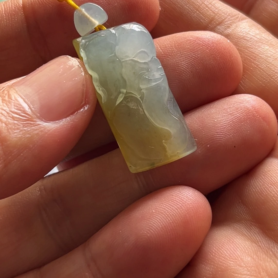 定制翡翠未镶嵌吉祥如意