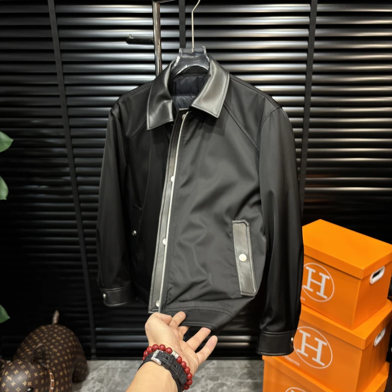 【清澈男装轻奢出品】K3527/QING/高端欧货抗寒保暖羽绒服