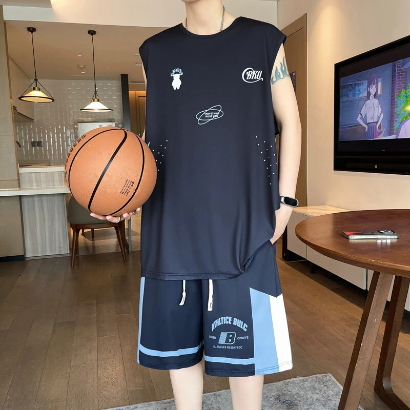 【BX02】青少年夏季篮球速干运动套装