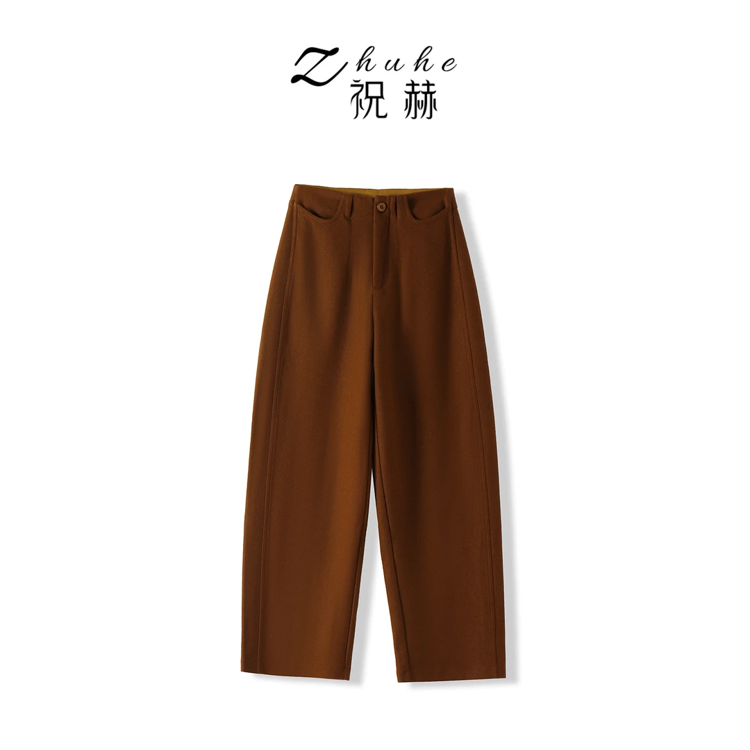 【文君教穿搭】秋冬新款小个子显高显瘦哈伦裤4K8616