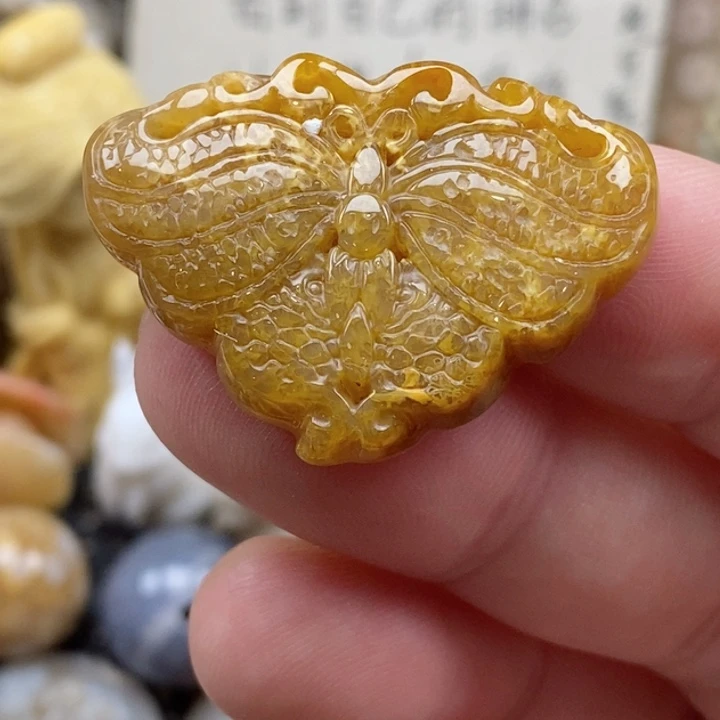 颈饰未镶嵌硅化珊瑚（珊瑚玉）小