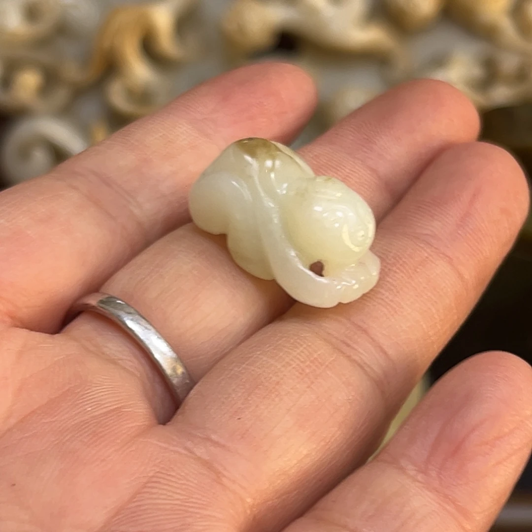 和田玉（糖玉）未镶嵌挂件