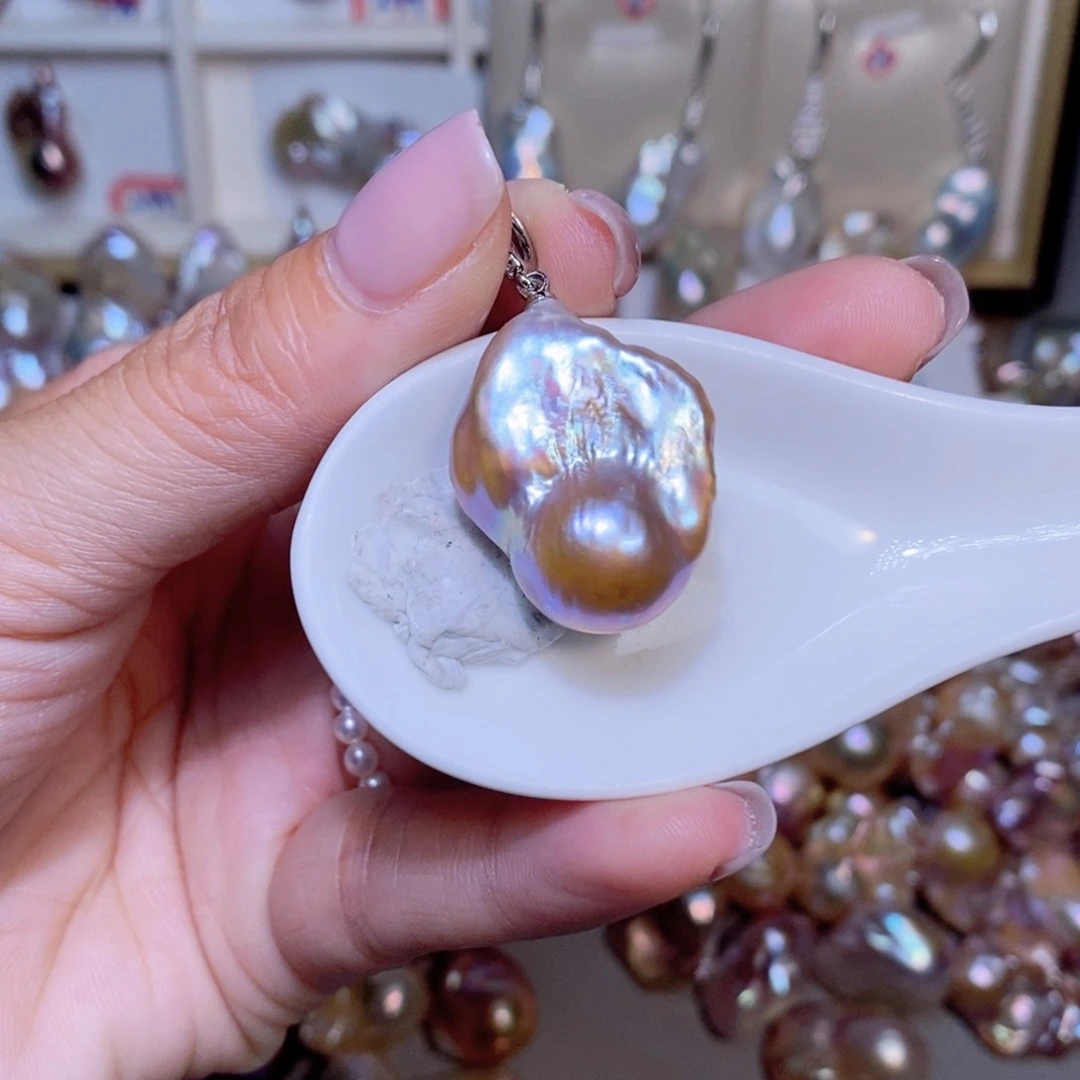 【闪购商品】淡水珍珠吊坠未镶嵌