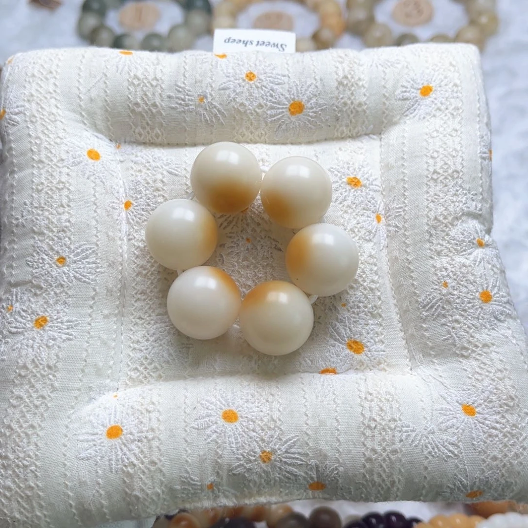 菩提根/象牙果吊坠溏心蛋手捻微瑕卡20