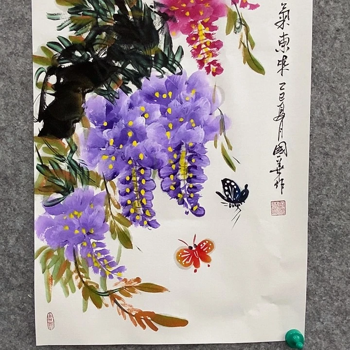 国画刘国华手绘作品111