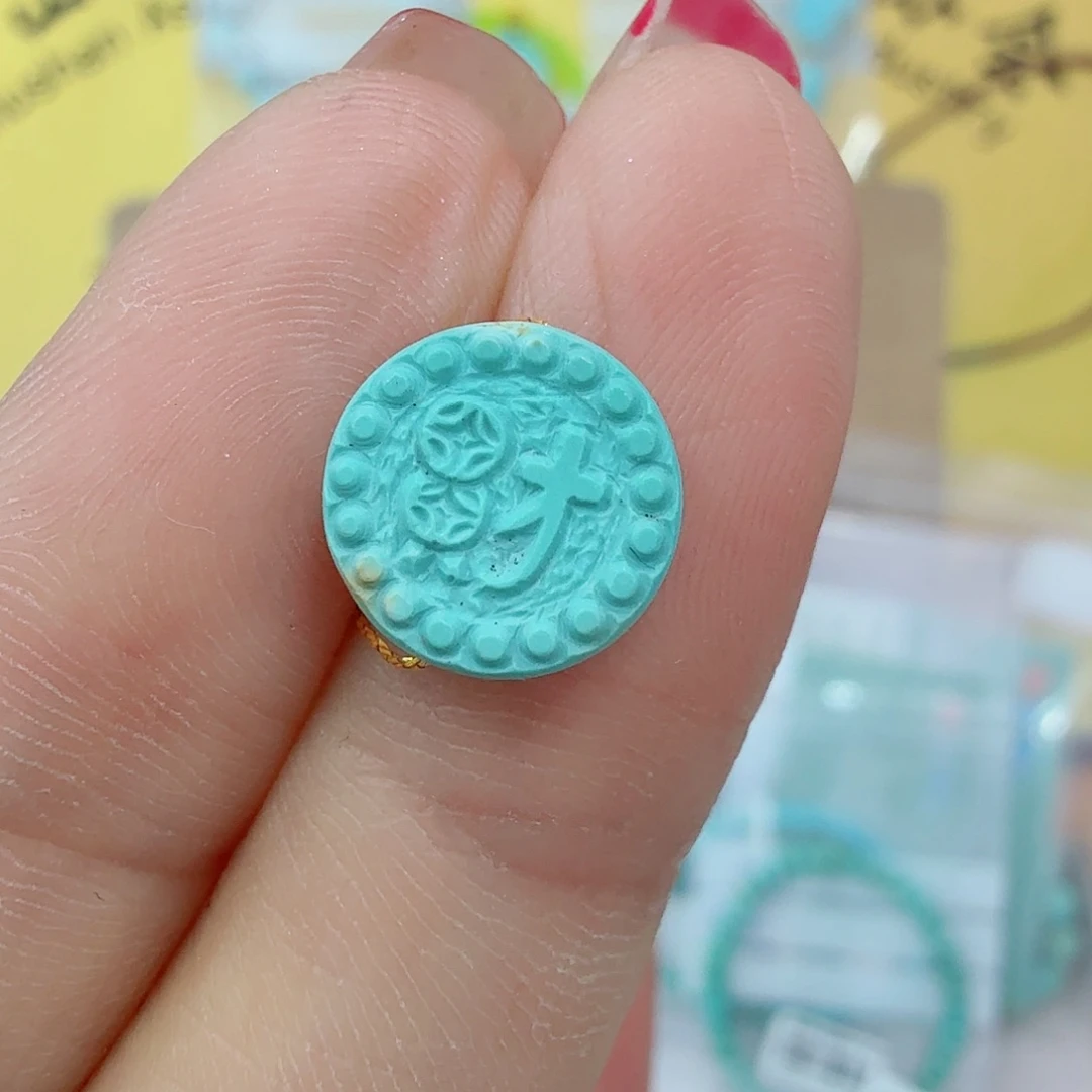 未镶嵌绿松石珠宝奇石