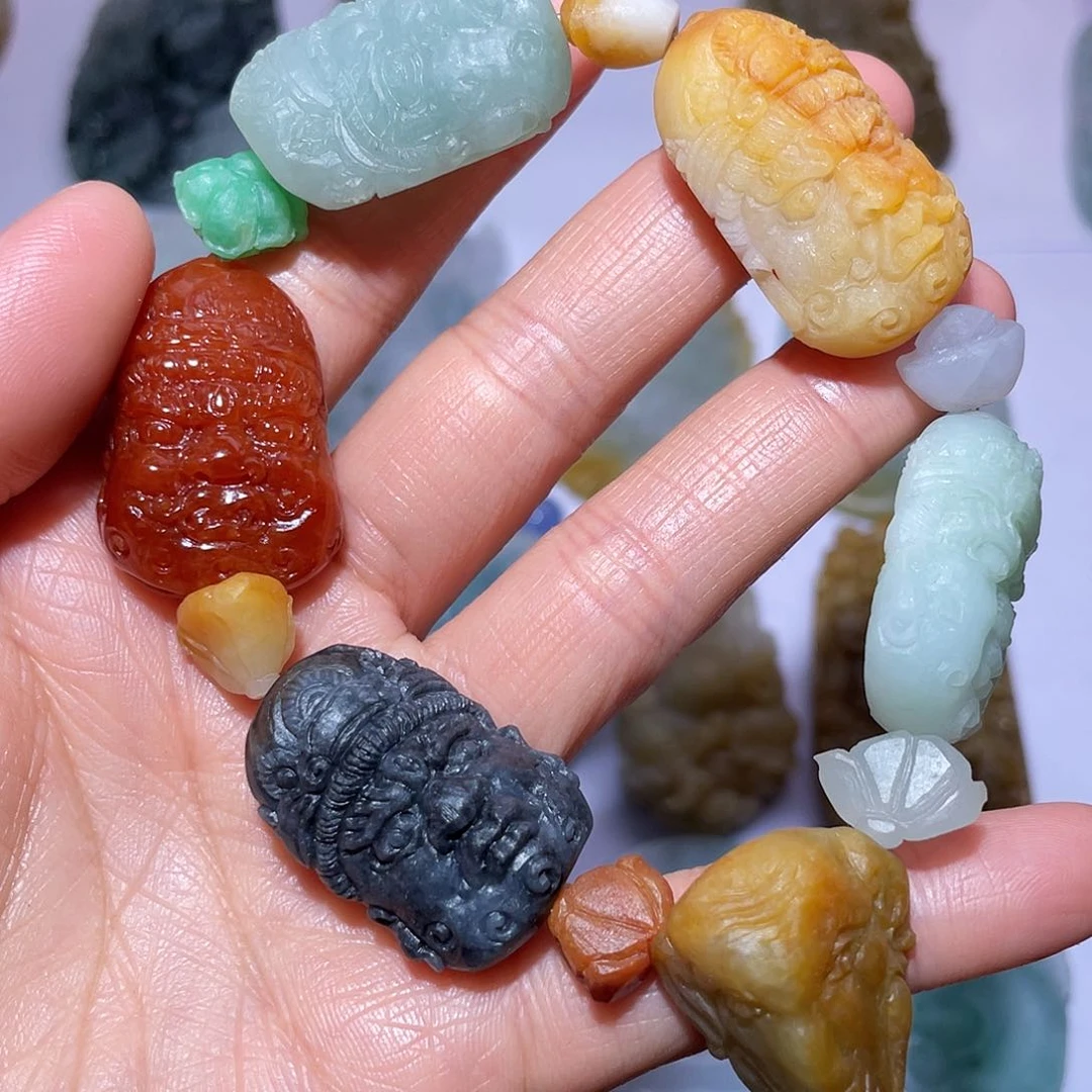 定制翡翠未镶嵌M***生翡翠