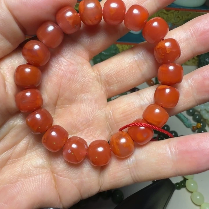 未镶嵌手串南红玛瑙