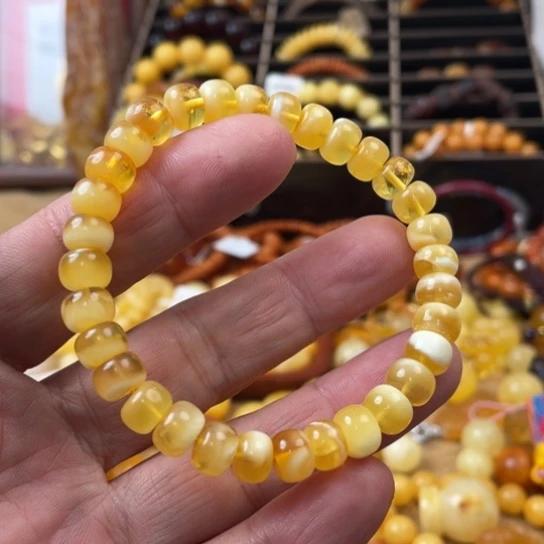 手链琥珀未镶嵌手串