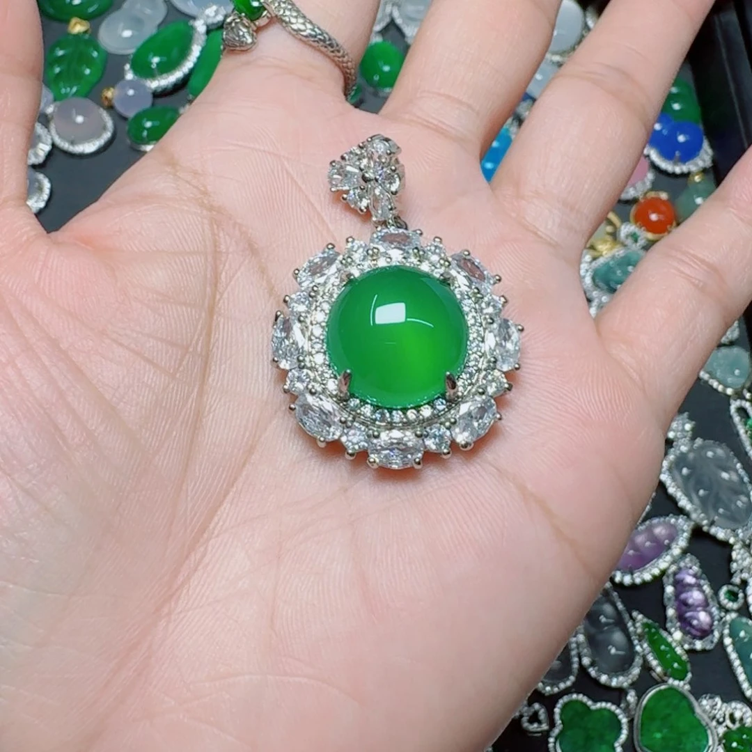 吊坠(不含链)未镶嵌石英质玉