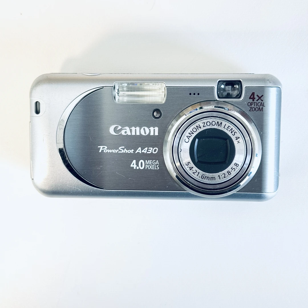 95新 Canon/佳能 a430特价出片奶油磨皮400w像素五号电池自备