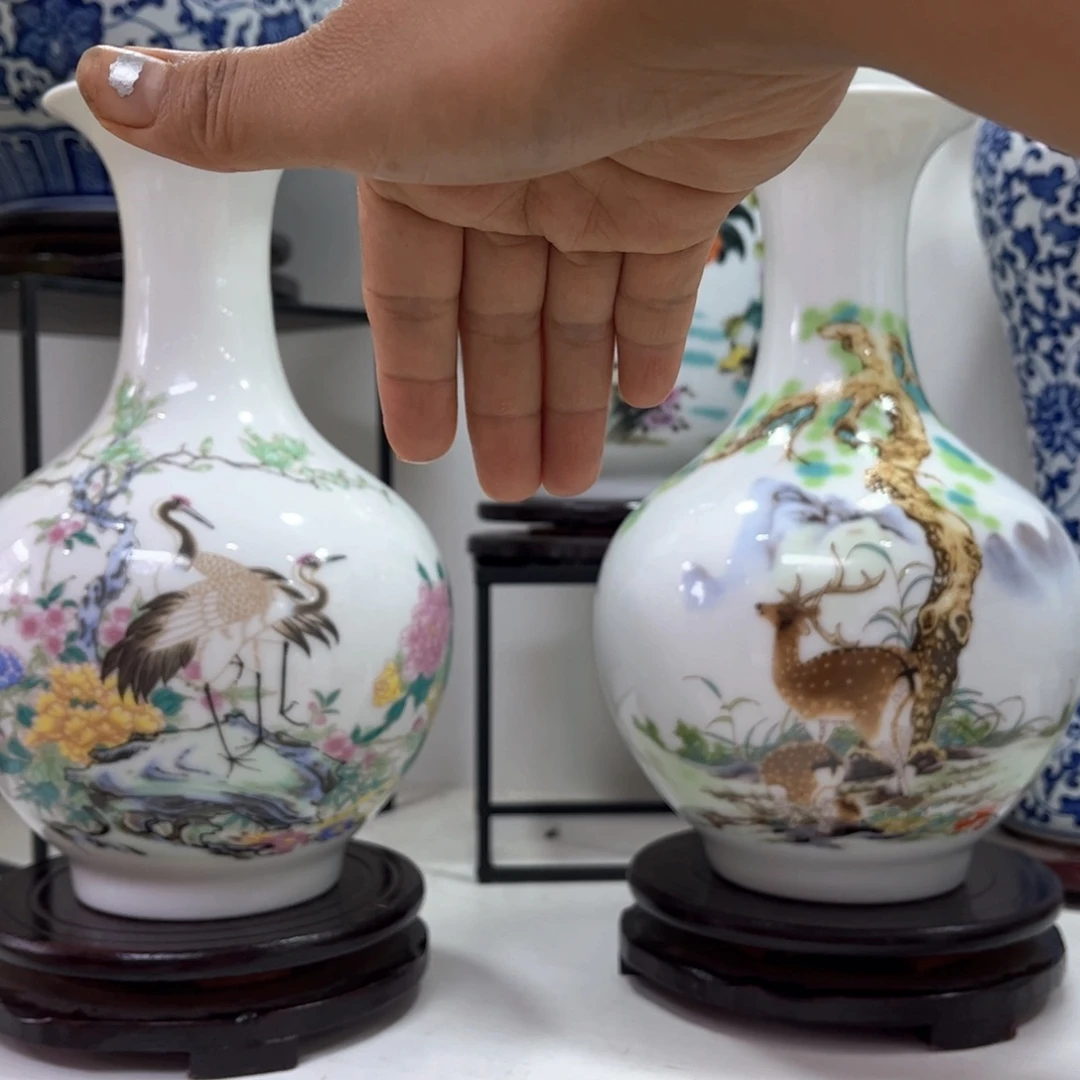 景德镇陶瓷花瓶摆件