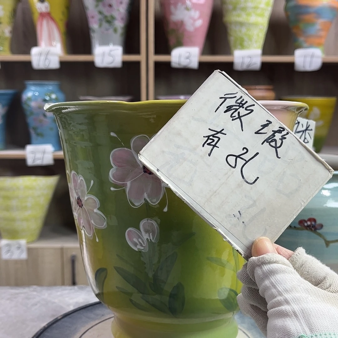 景德镇陶瓷花盆花盆